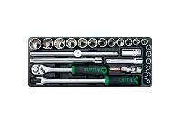 1/2" Bộ tuýp bông hệ inch 25 món Toptul GCAT2509 1/2" Bộ tuýp bông hệ inch 25 món Toptul GCAT2509