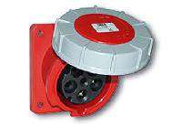 63A-5P-400V-6H-IP66/67 Ổ cắm gắn âm loại kín nước
