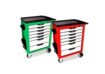 Bộ tủ 7 ngăn màu xanh bao gồm 279 chi tiết Toptul GV-27901 Bộ tủ 7 ngăn màu xanh bao gồm 279 chi tiết Toptul GV-27901