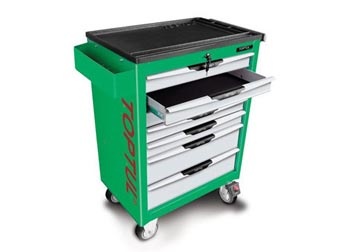 Bộ tủ 7 ngăn màu xanh bao gồm 279 chi tiết Toptul GV-27903 Bộ tủ 7 ngăn màu xanh bao gồm 279 chi tiết Toptul GV-27903